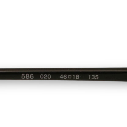 【197】美品！アルマーニ　メガネ　ブラック系