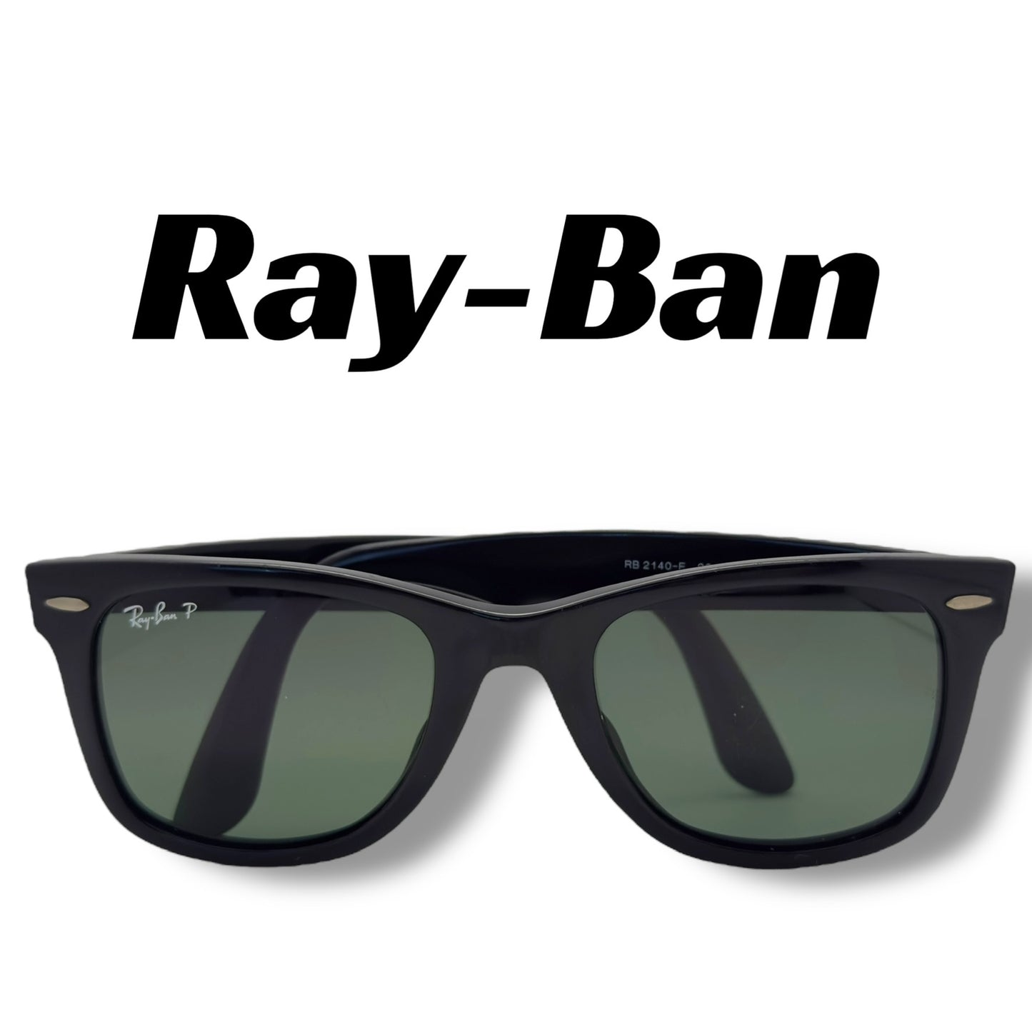 【167】可品！レイバン　サングラス　ブラック系　ウェイファーラー