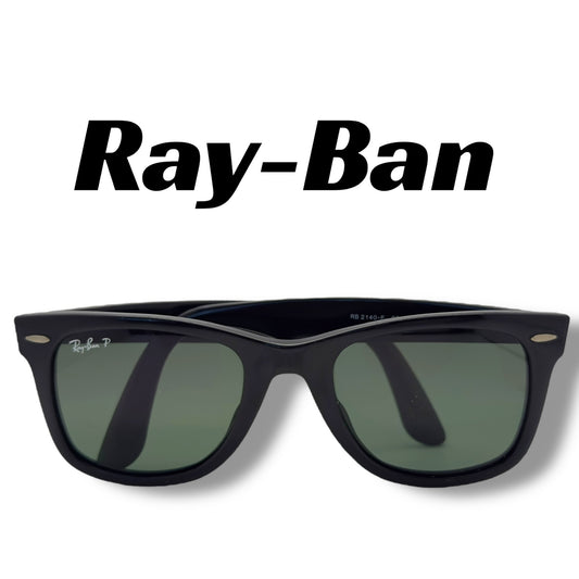 【167】可品！レイバン　サングラス　ブラック系　ウェイファーラー