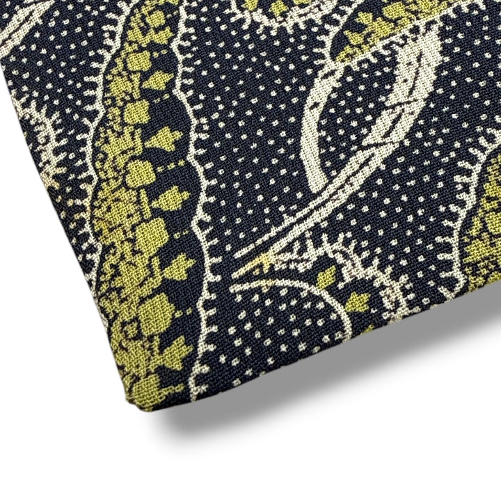 【8383】可品！ジョルジオアルマーニ　ネクタイ　ダークネイビー系