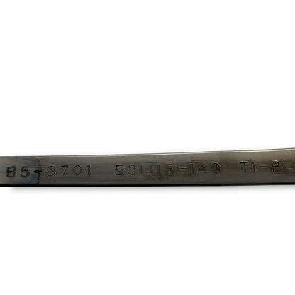 【217】可品！バレンシアガ　メガネ　ブラック系フレーム