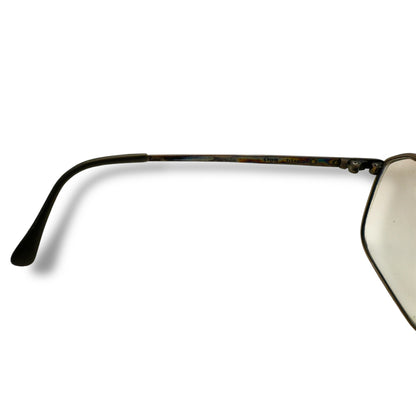 【216】可品！ヴィンテージ　ジバンシー　メガネ　ブラウン系