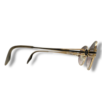 [105] Charles Jourdan sunglasses, gold 