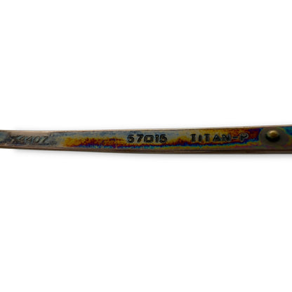 【216】可品！ヴィンテージ　ジバンシー　メガネ　ブラウン系