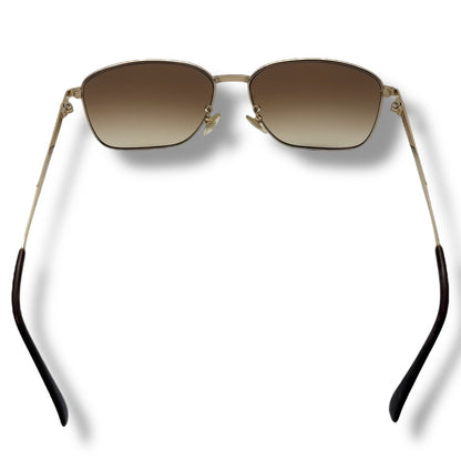 【212】美品ー良品！バーバリー　サングラス　ゴールド系