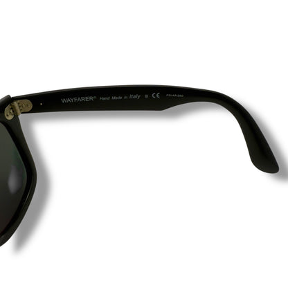 【167】可品！レイバン　サングラス　ブラック系　ウェイファーラー