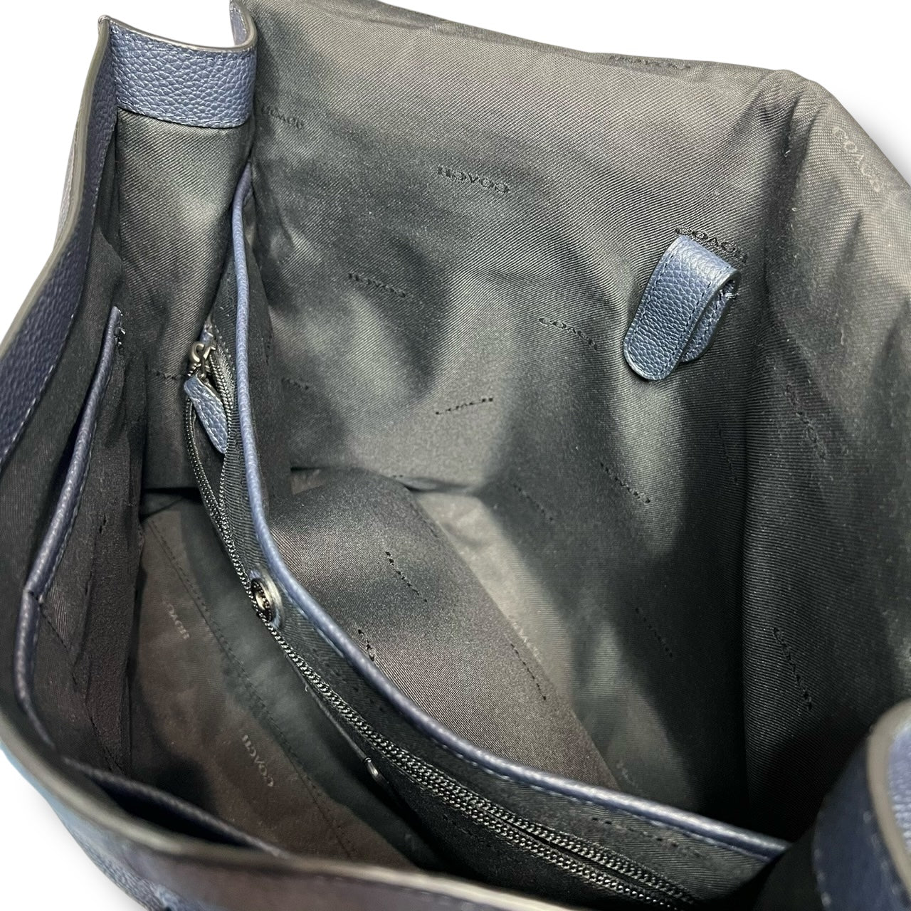 【美品】コーチ　バッグ　ビジネスバッグ　メトロポリタン　2way ネイビー