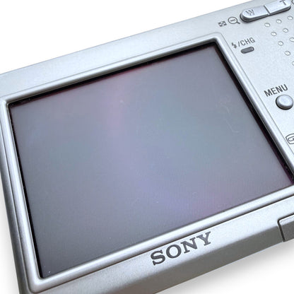 【158】SONY Cybershot DSC-T1　デジタルカメラ　シルバー系