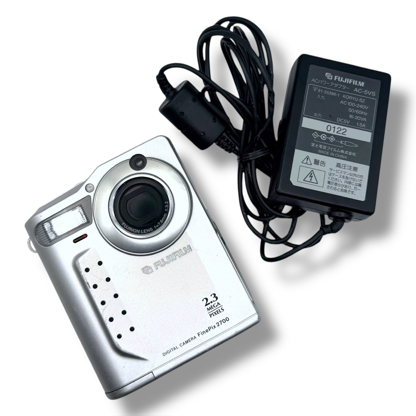 【155】FUJIFILM FinePix 2700 デジカメ シルバー系