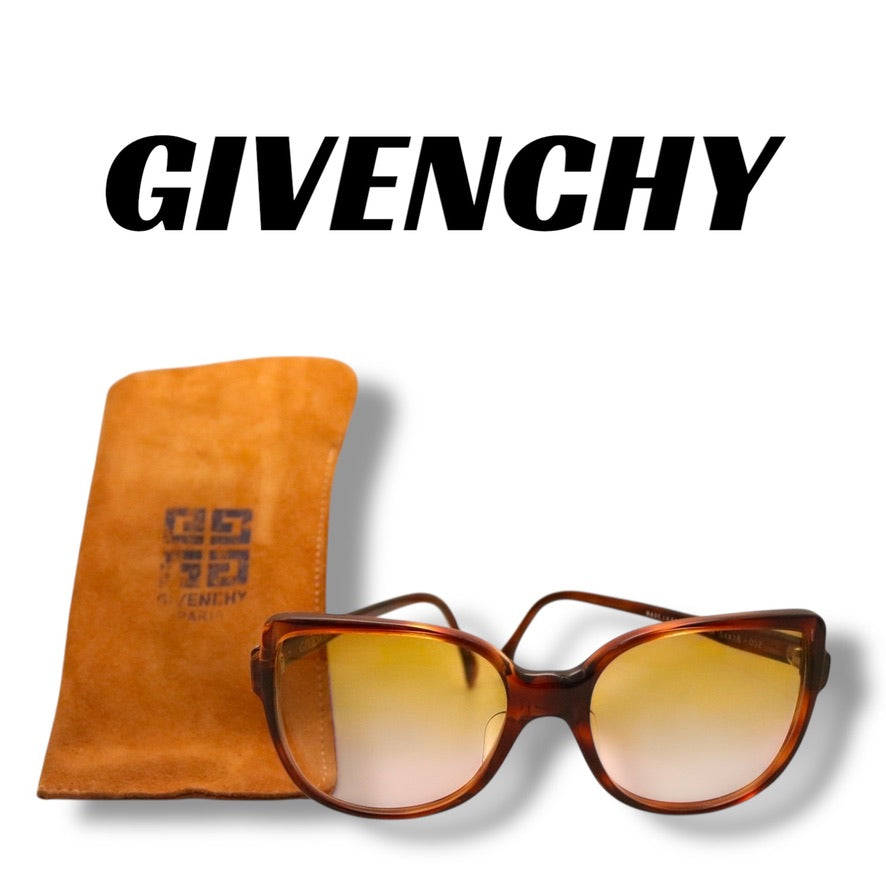 【201】可品！ジバンシー　サングラス　ブラウン系