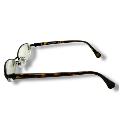 【159】美品！ドルチェアンドガッパーナ　メガネ　ブラウン系