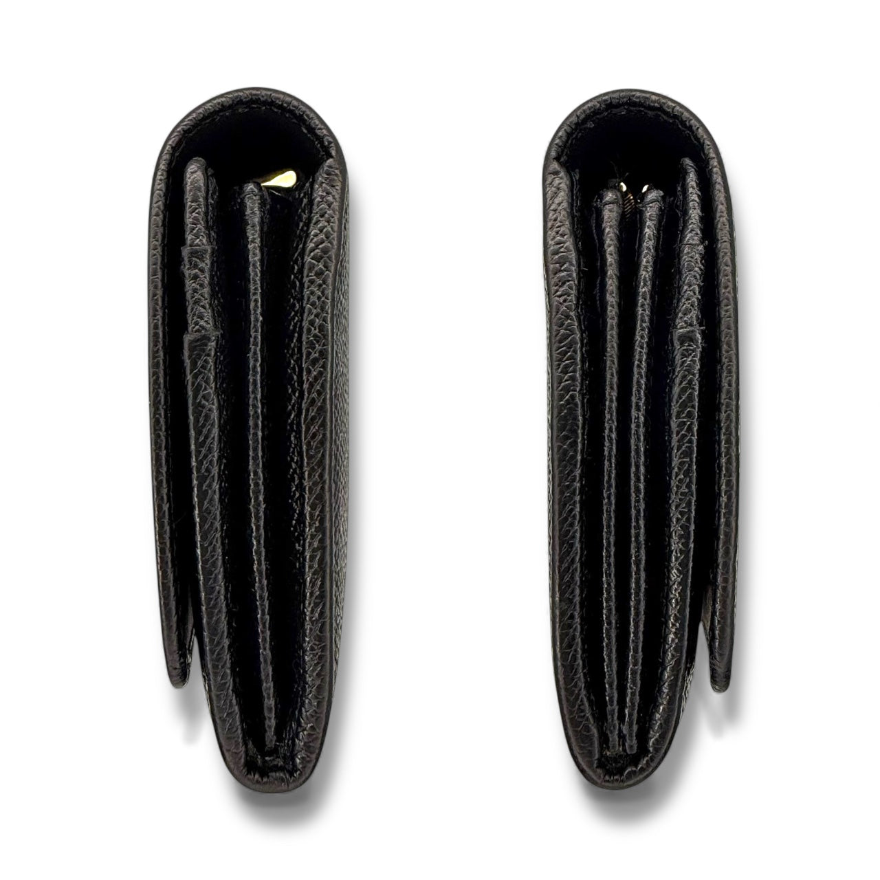 【美品】ブルガリ　長財布　ブラック系　ビーゼロワン　ロゴクリップ