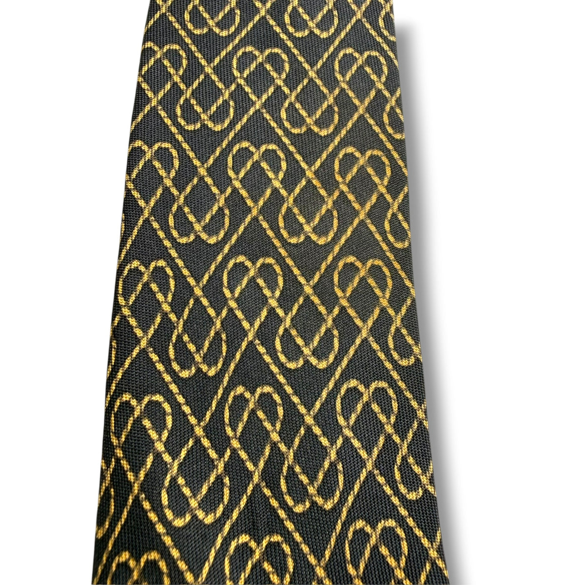 【8749】良品！エルメス　ネクタイ　ブラック系