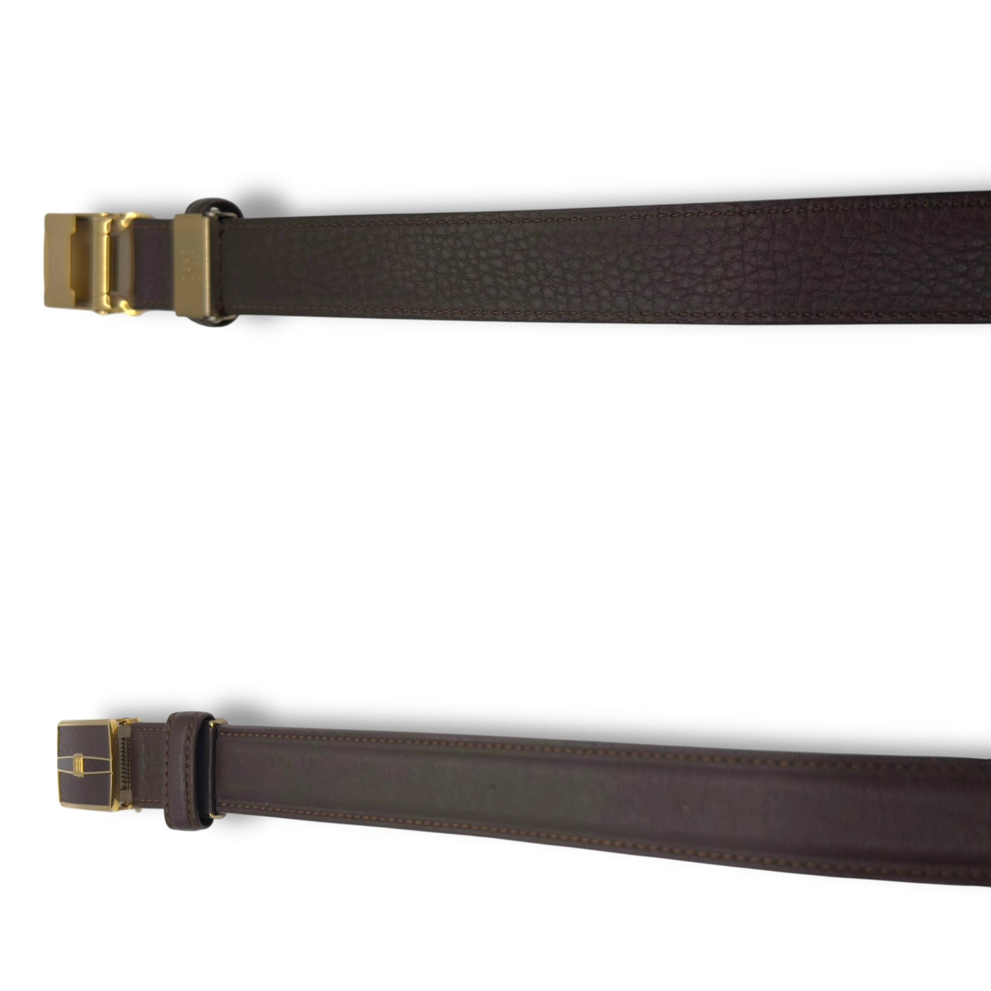 【美品】ダックス　ベルト　ブラウン系　メンズ