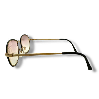 【215】可品！ダンヒル　メガネ　ゴールド系