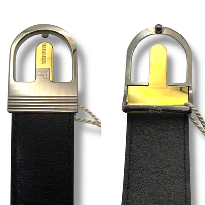 【未使用保管品】レノマ　ベルト　ブラック系