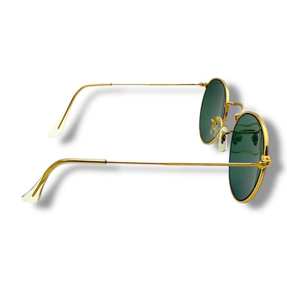 [75] Ray-Ban sunglasses, gold