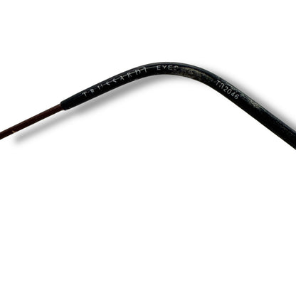 【209】可品！トラサルディ　メガネ　ゴールド系