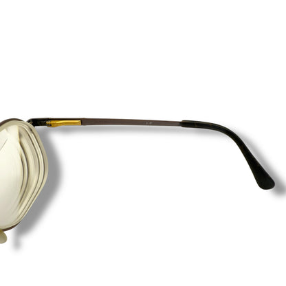 【156】良品！バーバリーズ　メガネ　ブラウン系