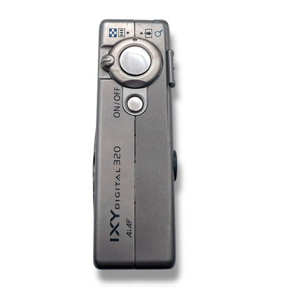 【113】可品！CanonデジカメIXY320 PC1037 動作未確認