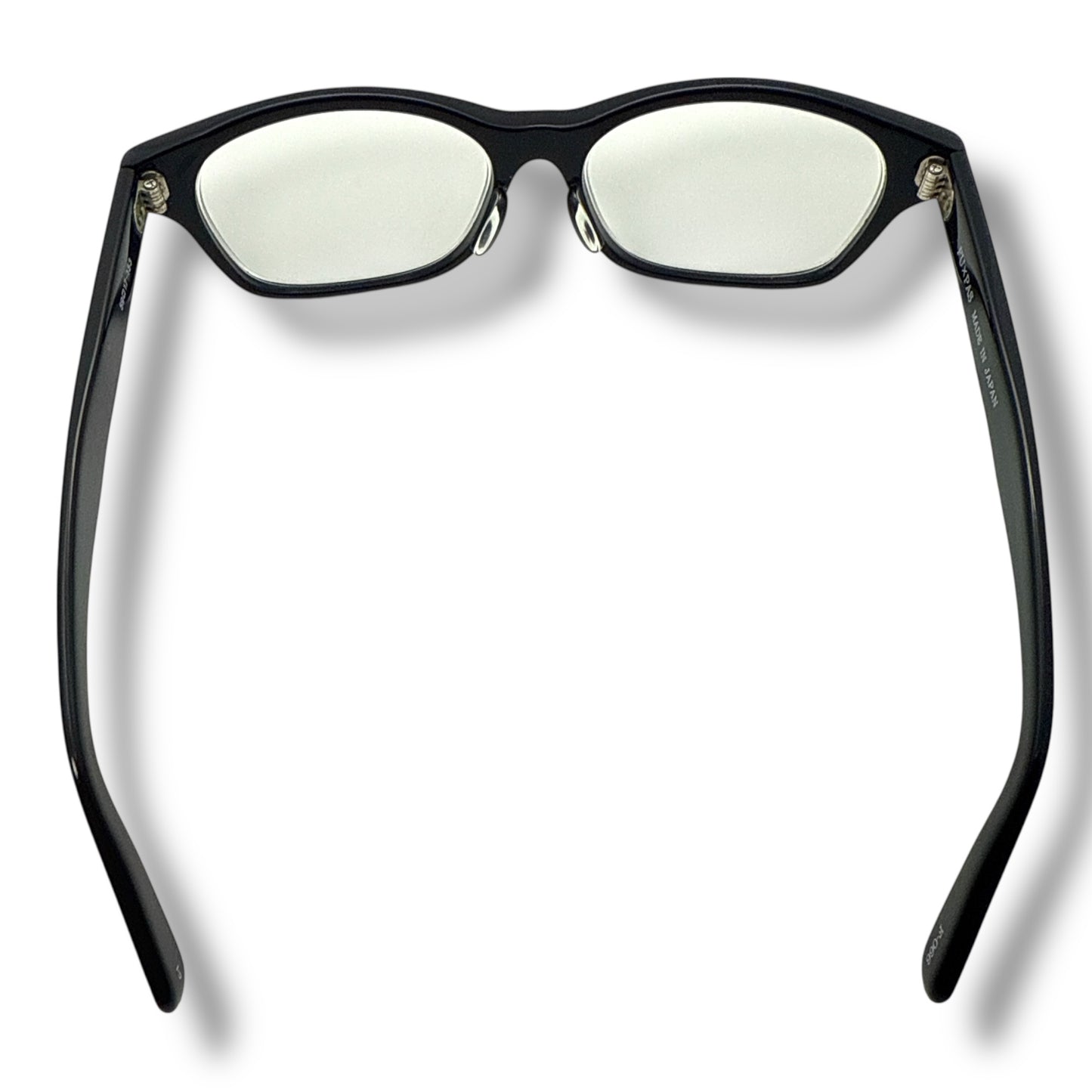 【208】良品！フーパス　メガネ　ブラック系