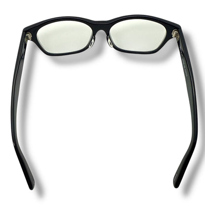 【208】良品！フーパス　メガネ　ブラック系