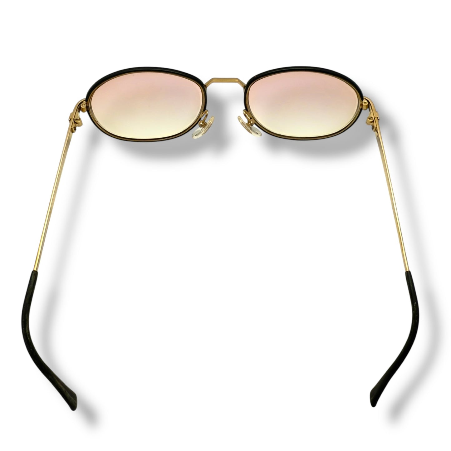 【215】可品！ダンヒル　メガネ　ゴールド系