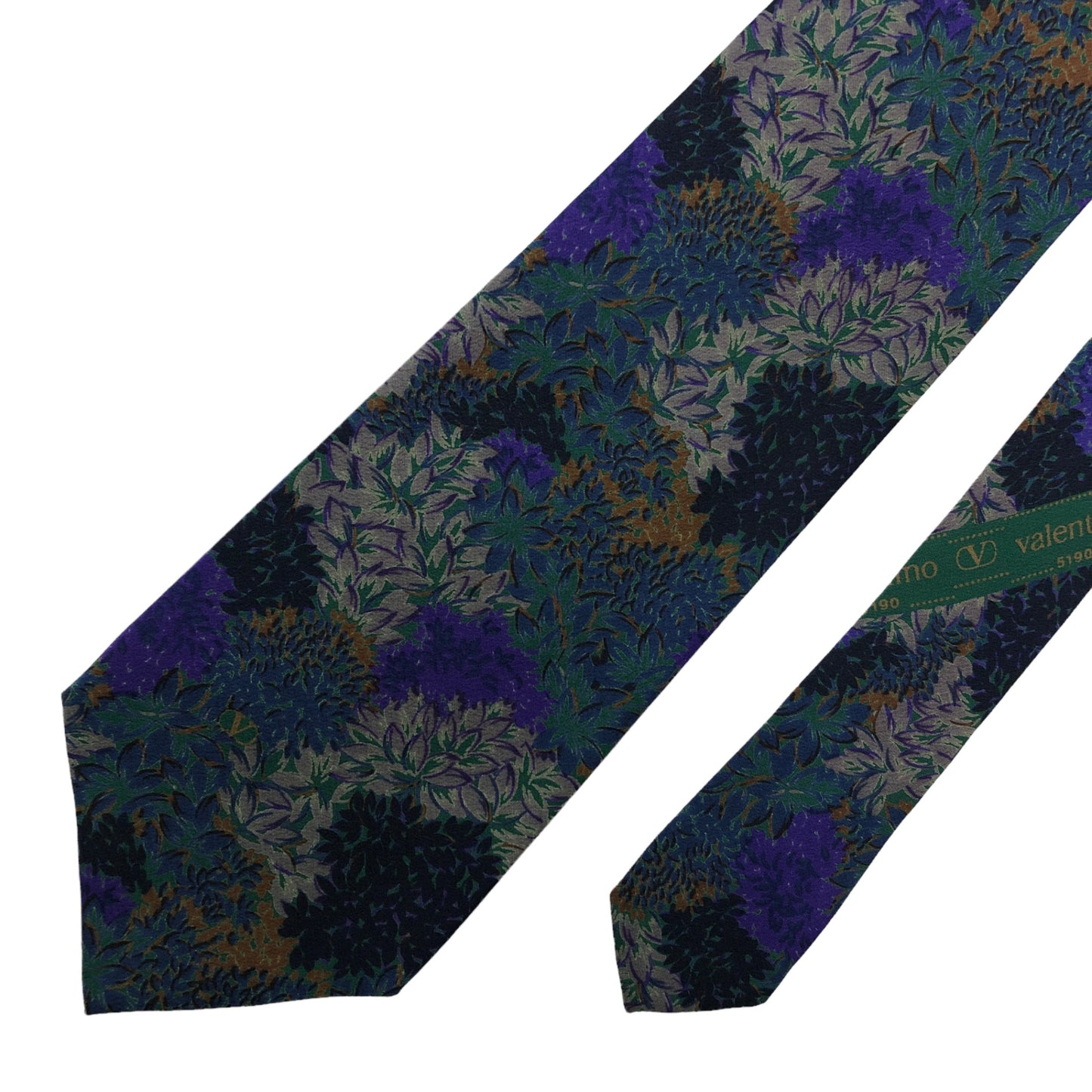 [6135] Beautiful item! Valentino Garavani tie, all-over pattern, blue 