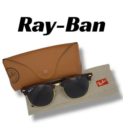 [97] Very good condition! Ray-Ban Clubmaster sunglasses in brown 
