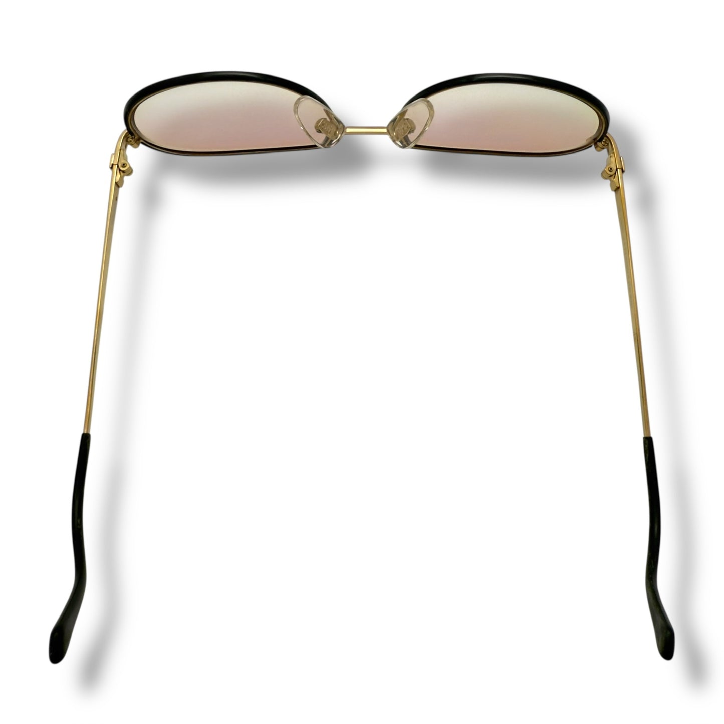 【215】可品！ダンヒル　メガネ　ゴールド系