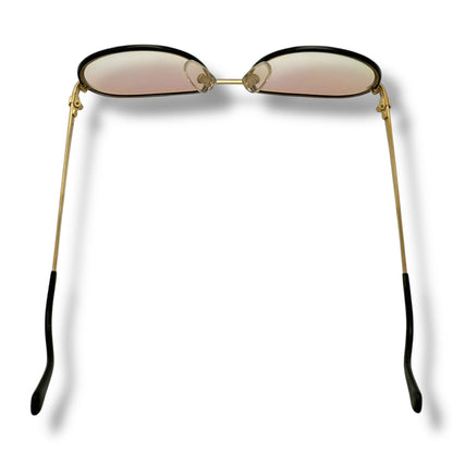 【215】可品！ダンヒル　メガネ　ゴールド系