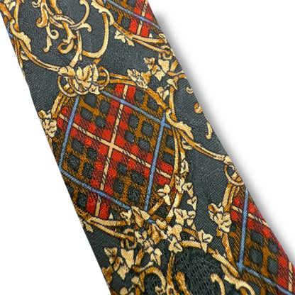 【7568】良品！クリスチャンディオール　ネクタイ　ネイビー系