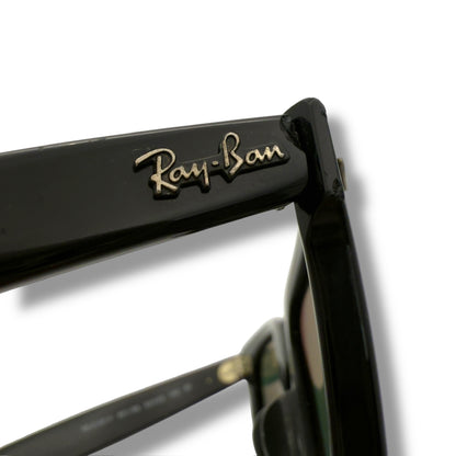 【167】可品！レイバン　サングラス　ブラック系　ウェイファーラー