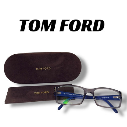 [54] Beautiful item! Tom Ford glasses, blue, Hidetoshi Nakata model 