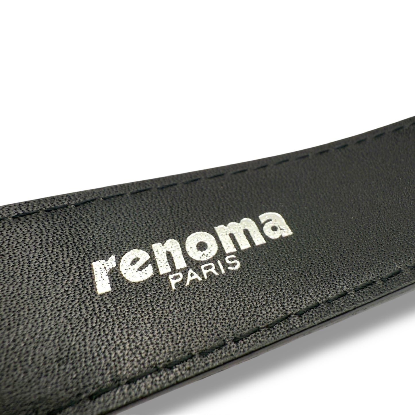 【未使用保管品】レノマ　ベルト　ブラック系