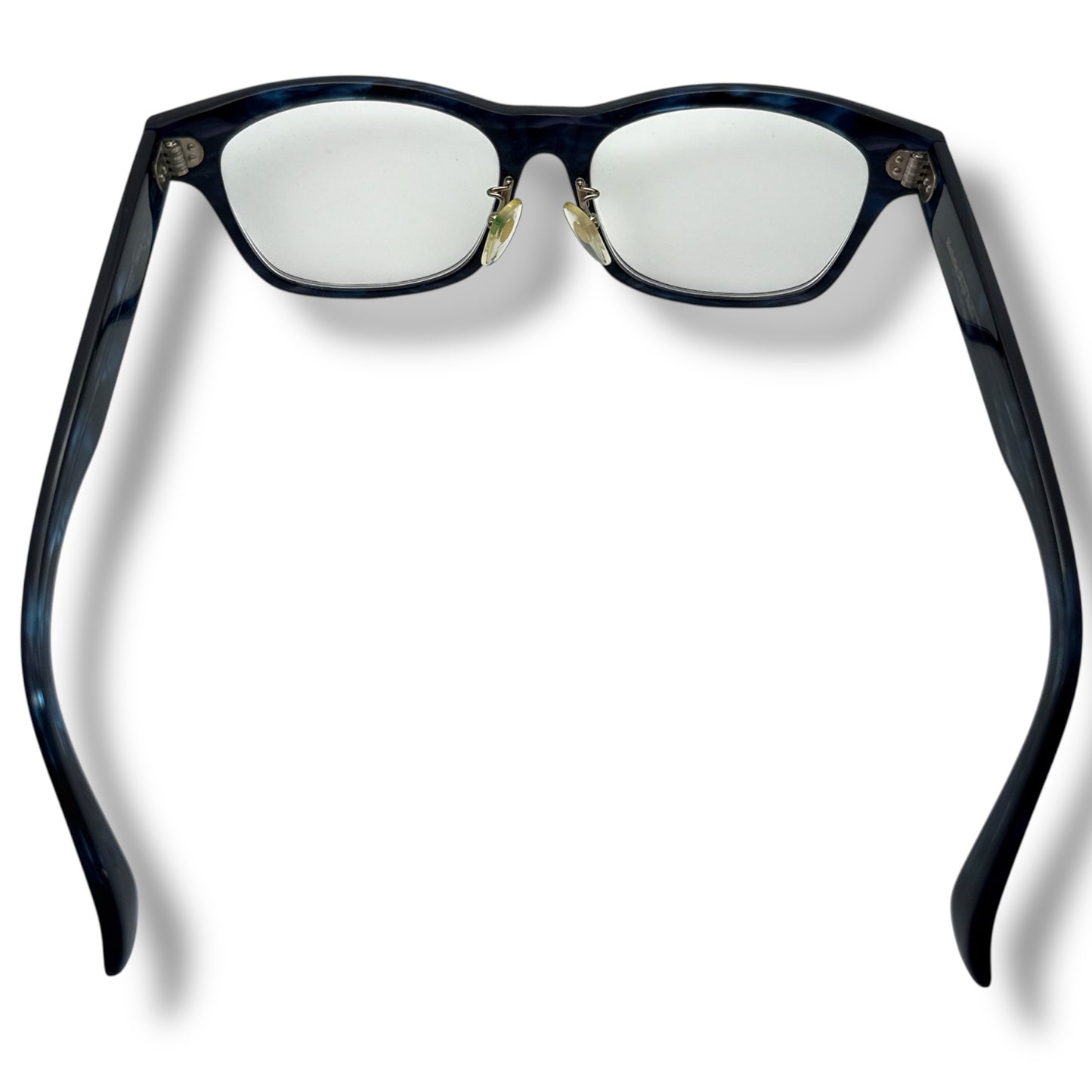 【207】良品！マンハッタンデザインスタジオ　メガネ　ブルー系