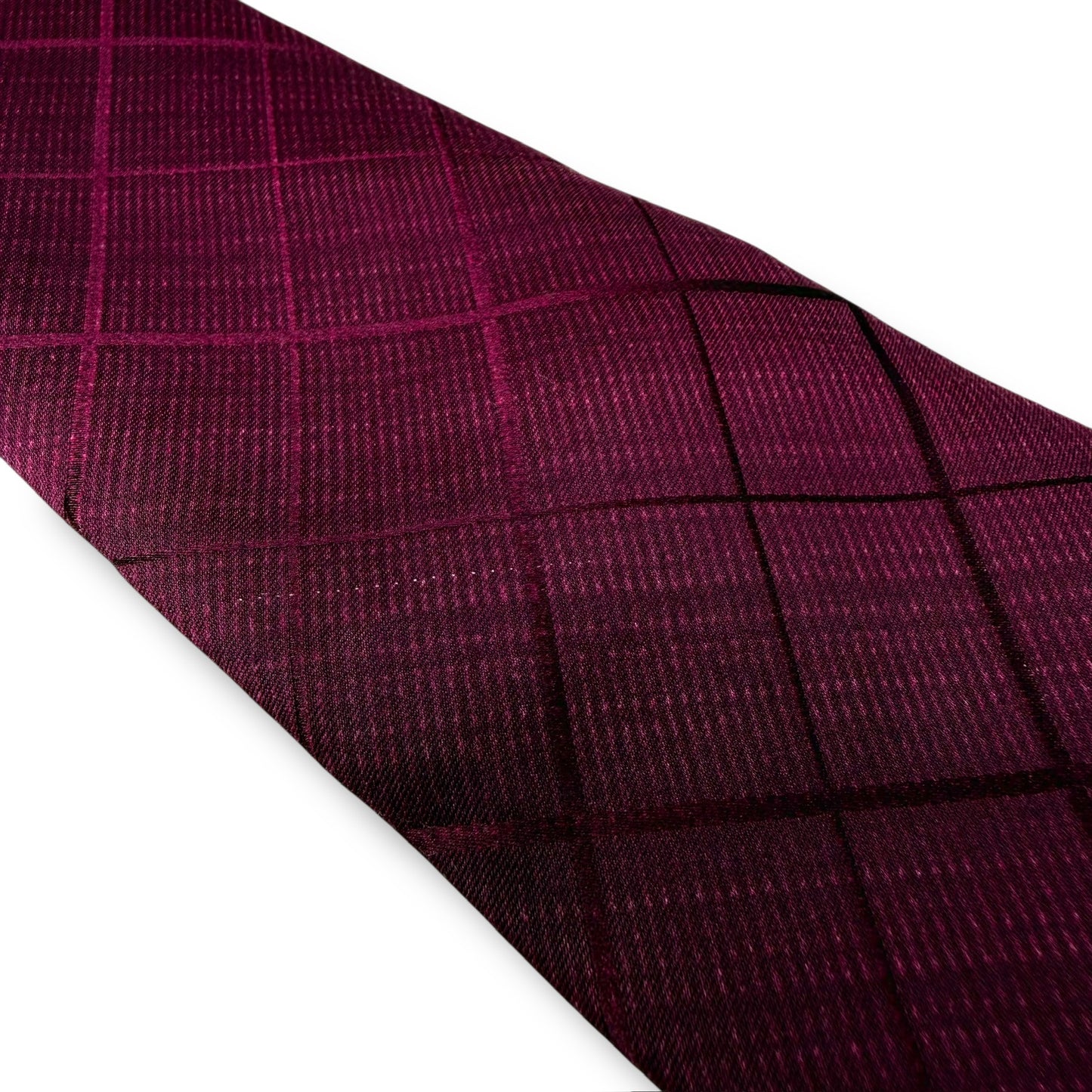 【8071】良品！アルマーニコレツィオーニ　ネクタイ　パープル系