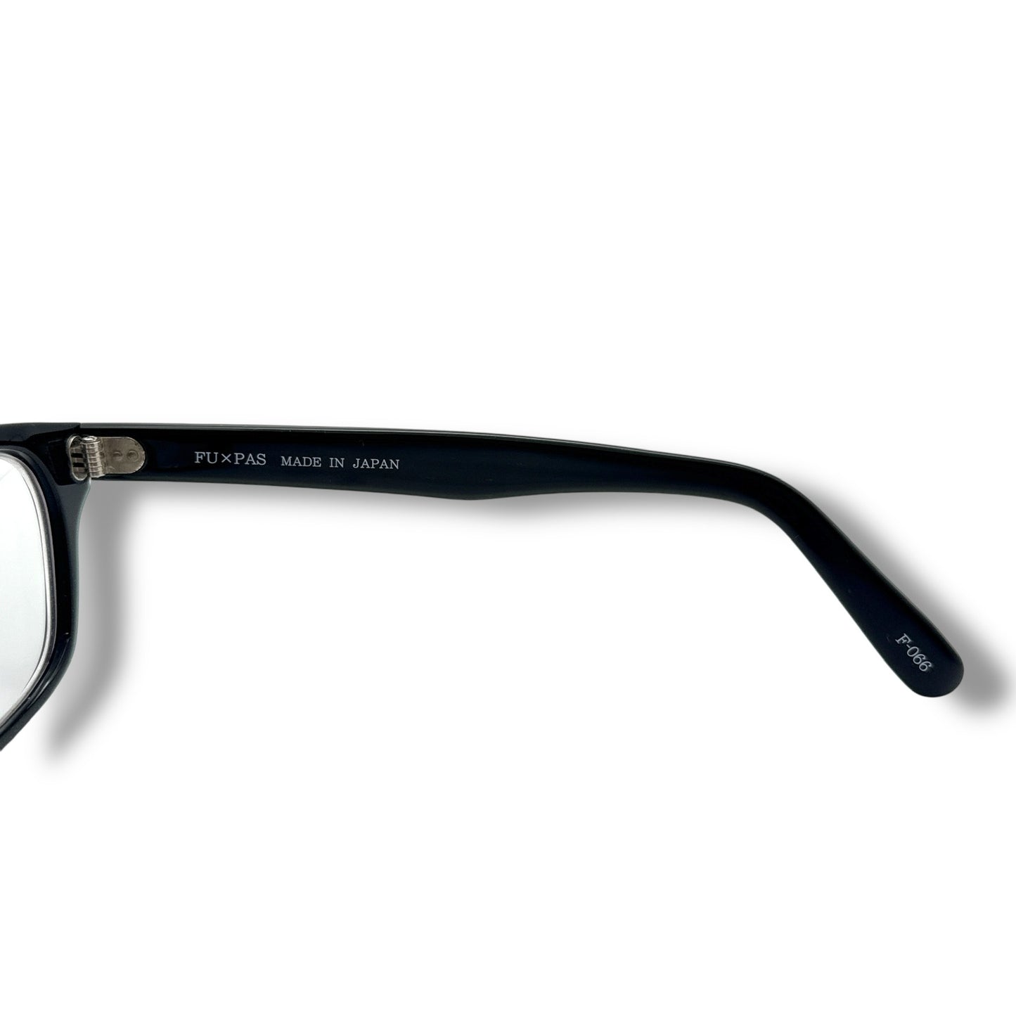 【208】良品！フーパス　メガネ　ブラック系