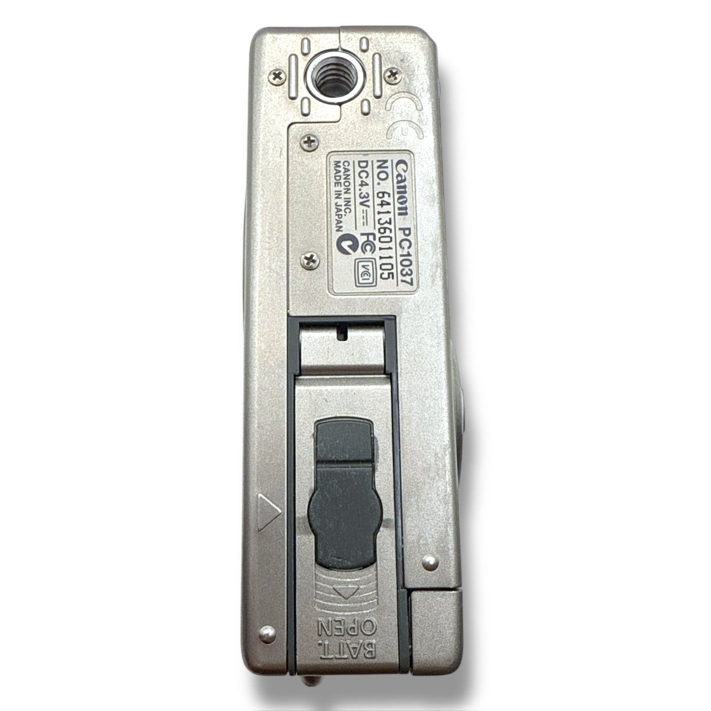 【113】可品！CanonデジカメIXY320 PC1037 動作未確認