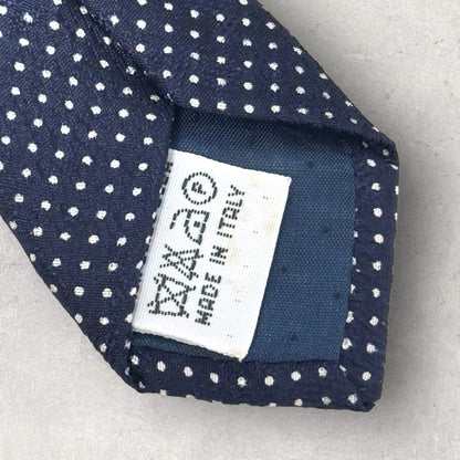 [6220] Good quality! Valentino tie, blue 