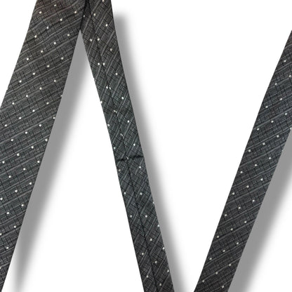 【7733】未使用保管品　エンポリオアルマーニ　ネクタイ シルバー系