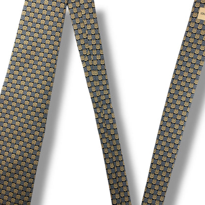 【7814】美品！フェンディ　ネクタイ　ブラック系