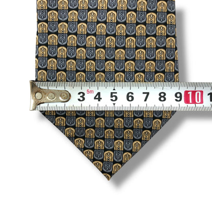 【7814】美品！フェンディ　ネクタイ　ブラック系