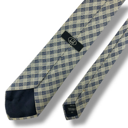 【7817】良品！ダンヒル　ネクタイ　薄グリーン系