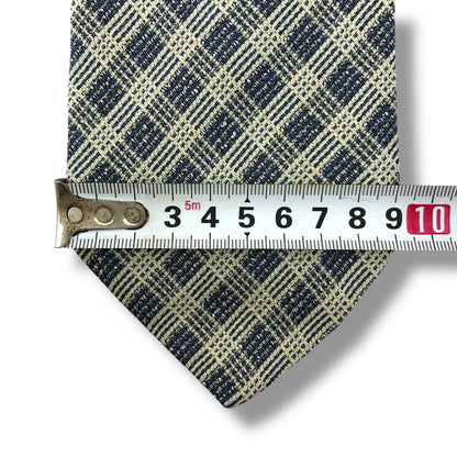 【7817】良品！ダンヒル　ネクタイ　薄グリーン系