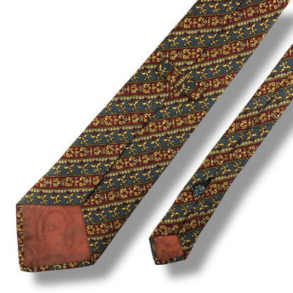 【7820】良品！ディオール　ネクタイ　グレー系