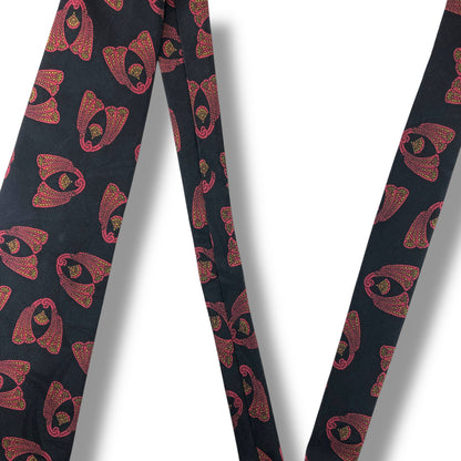 【8031】未使用保管品　イブサンローラン　ネクタイ　ブラック系