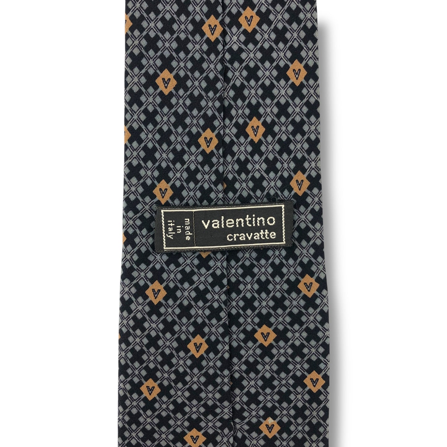 【8047】良品！ヴァレンティノ　ネクタイ　ブラック系