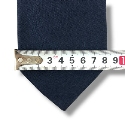 【8048】可品！ジバンシー　ネクタイ　ネイビー系　ソリッド