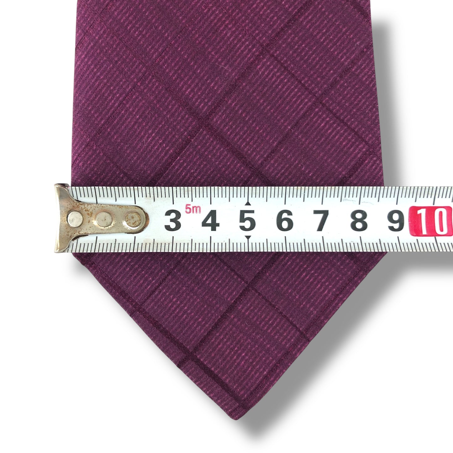 【8071】良品！アルマーニコレツィオーニ　ネクタイ　パープル系